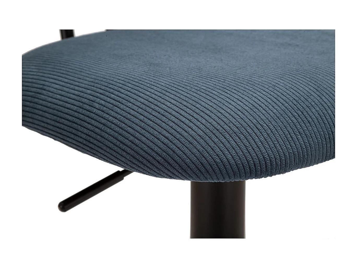 Set mit 2 Hohe Hocker VKH447, Schwarz, 41x47,5x85 cm, Kendra Home