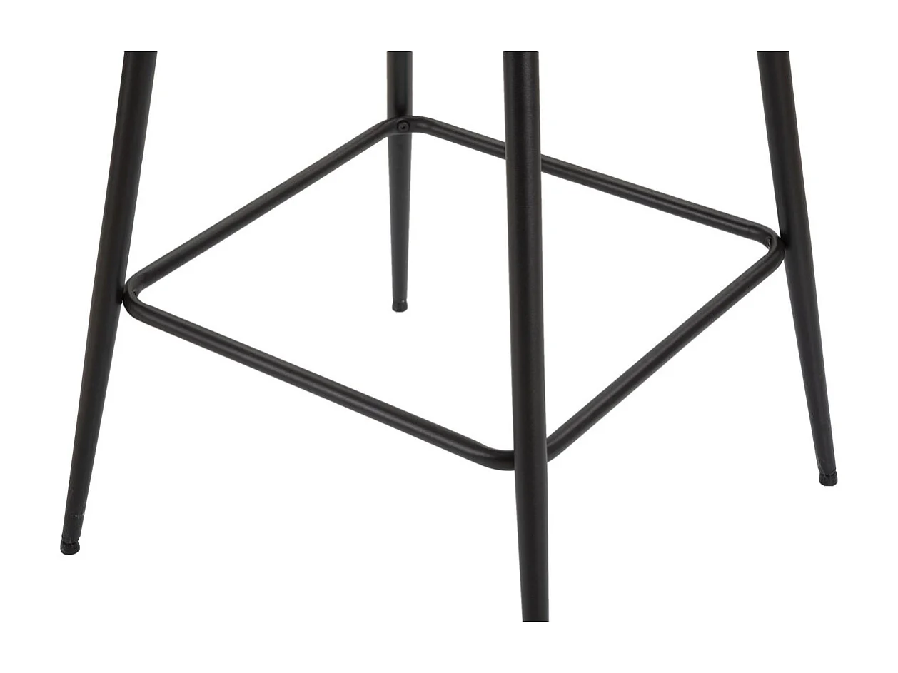 Set mit 2 Hohe Hocker VKH434, Grau, 55x55x109 cm, Kendra Home