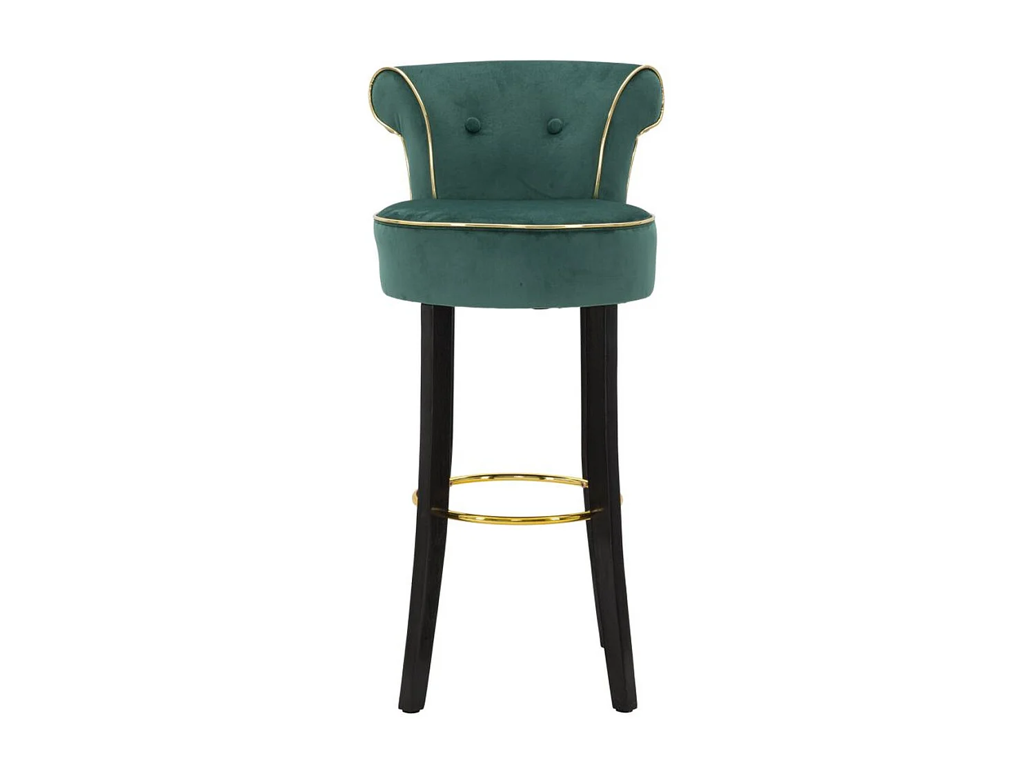 Taburete Alto VKH443, Verde, 46x48x96 cm, Kendra Home