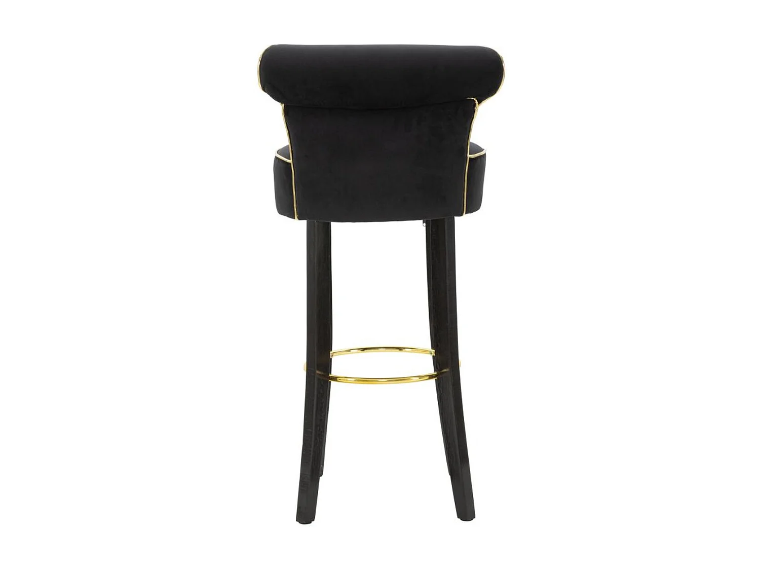 Hoher Hocker VKH442, Schwarz, 46x48x96 cm, Kendra Home