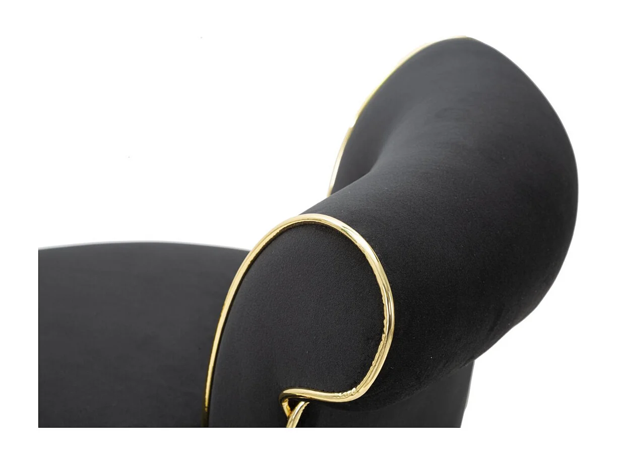 Hoher Hocker VKH442, Schwarz, 46x48x96 cm, Kendra Home