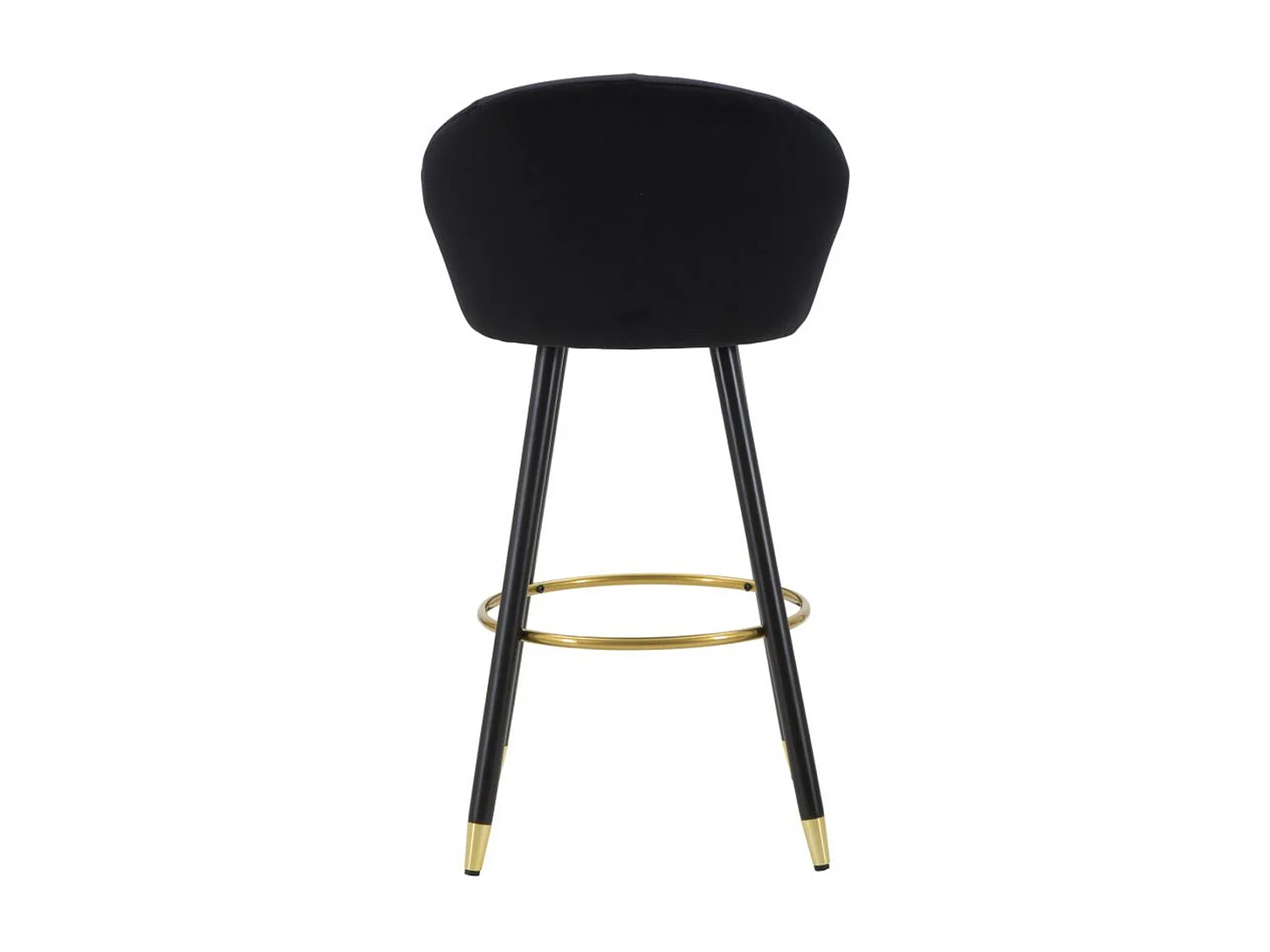 Hoher Hocker VKH430, Schwarz, 55x56x104 cm, Kendra Home