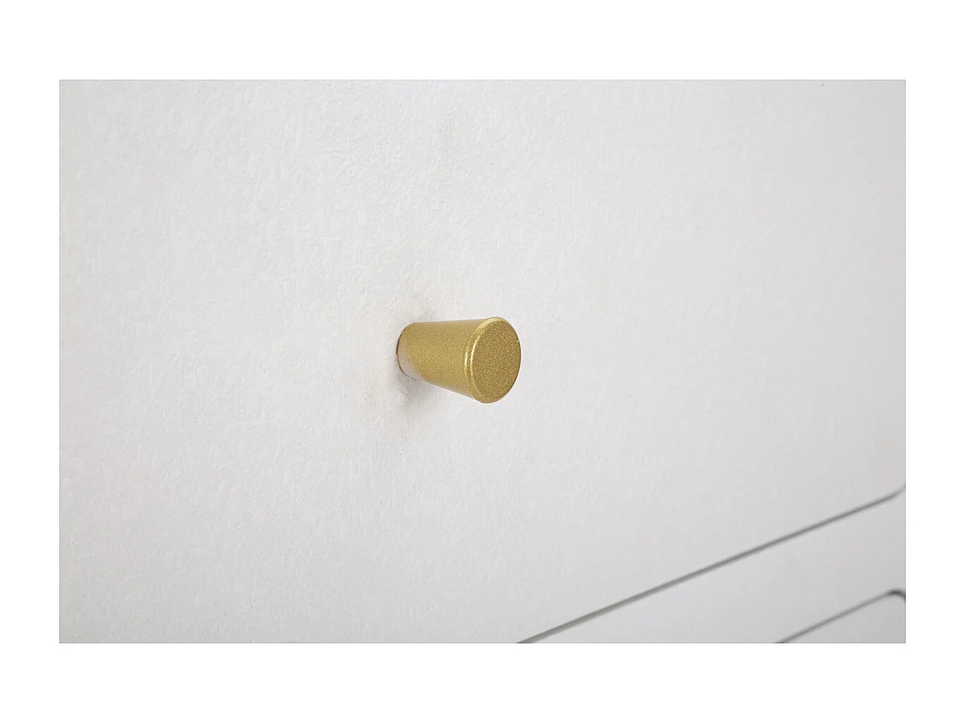 Table de Chevet VKH16, Blanc, 60x32x79 cm, Kendra Home