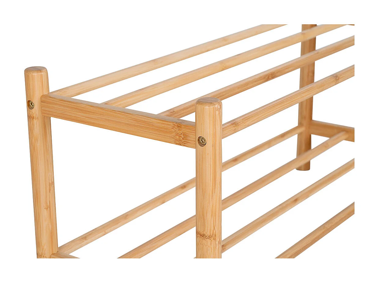 Sapateira Manaus, Castanho, 27x70x33 cm, Kendra Home