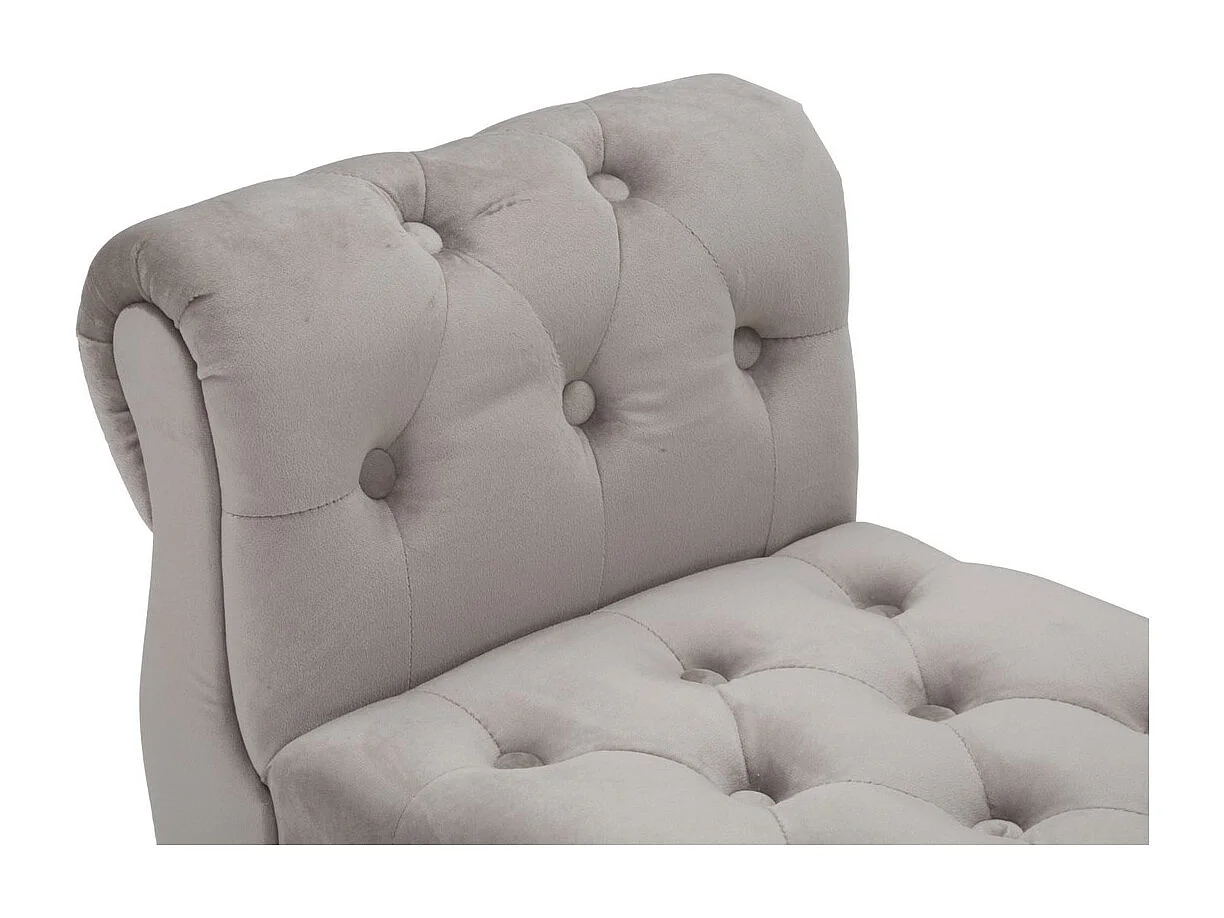 Banco VKH299, Cinzento, 120x40x60 cm, Kendra Home