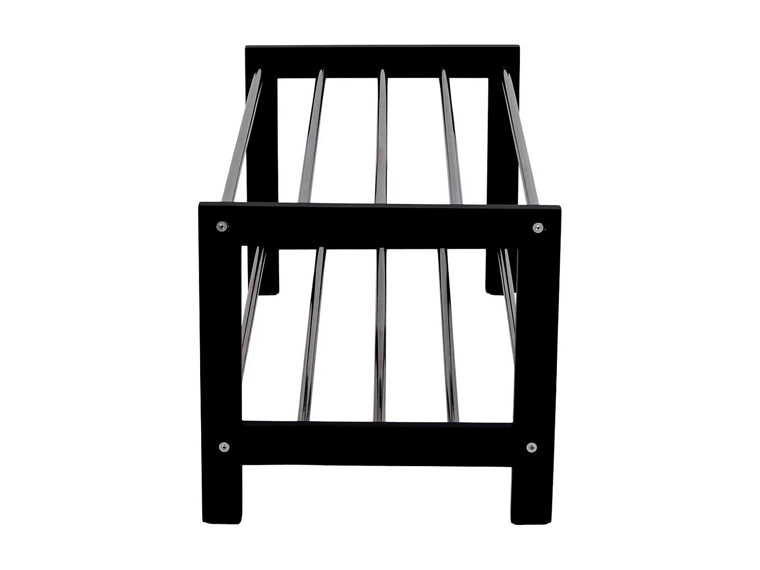 Schoenenrek Padova, Zwart, 78x34x32 cm, Kendra Home