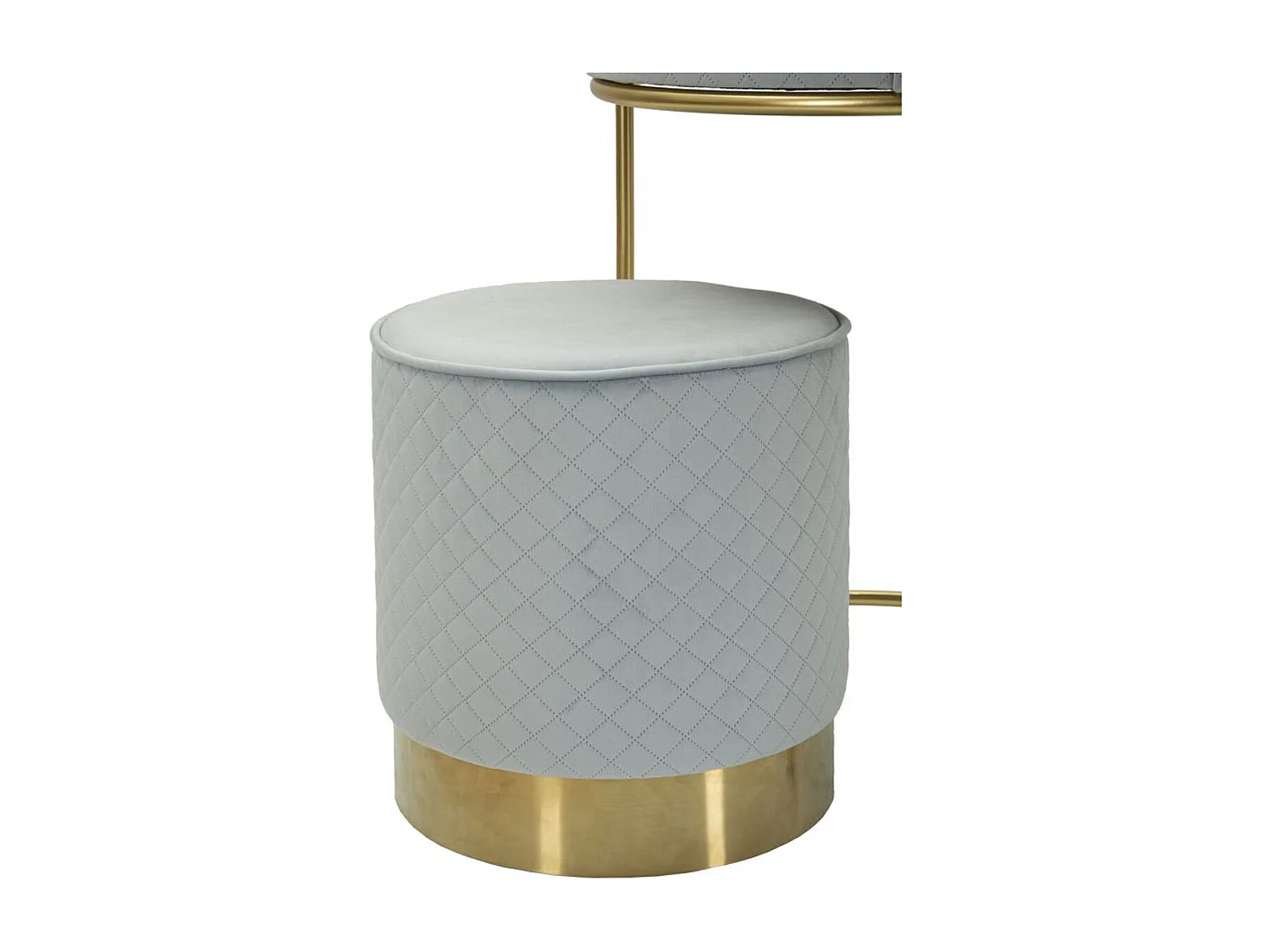 Nachtkastje VKH757, Blauw, 52x52x70 cm, Kendra Home