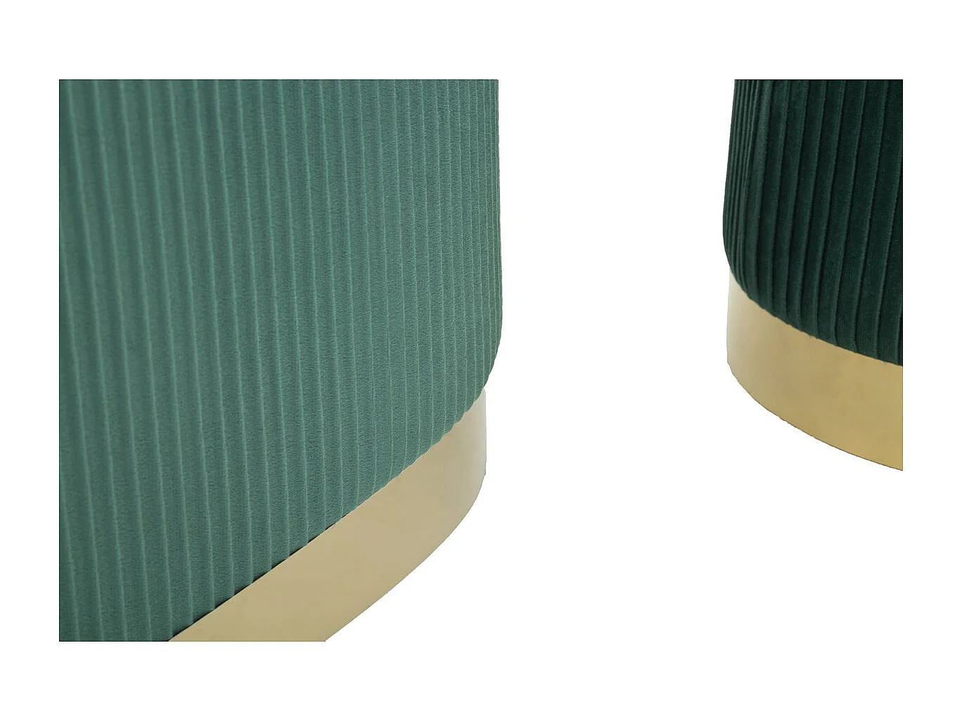 Bank met Opbergruimte VKH876, Groen, 80x37x42 cm, Kendra Home