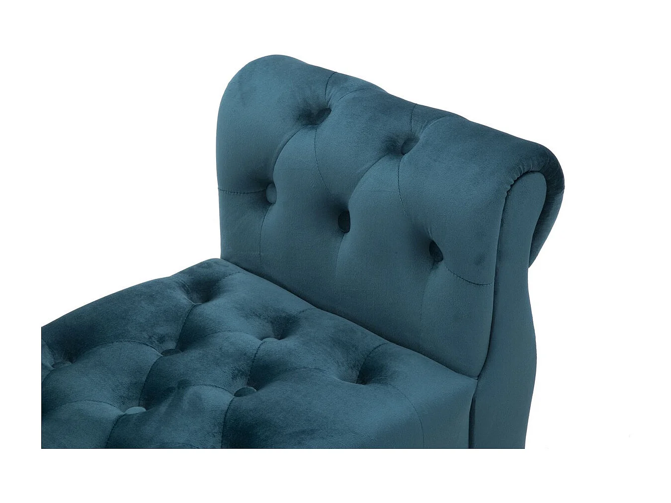 Bank VKH298, Tealgroen, 120x40x60 cm, Kendra Home