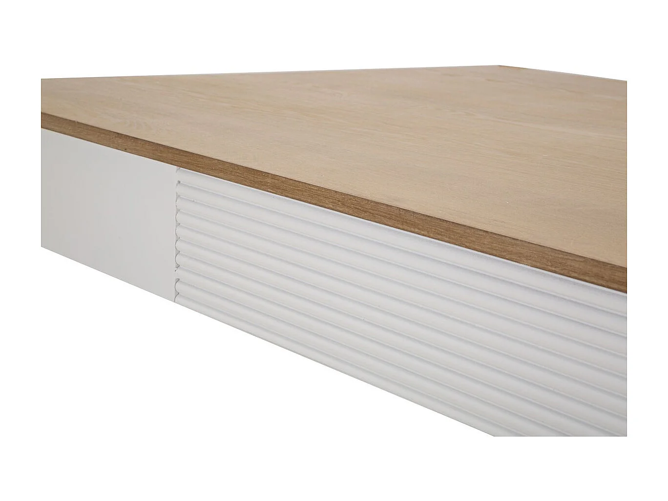 Tisch VKH572, Weiß, 180x60x80 cm, Kendra Home