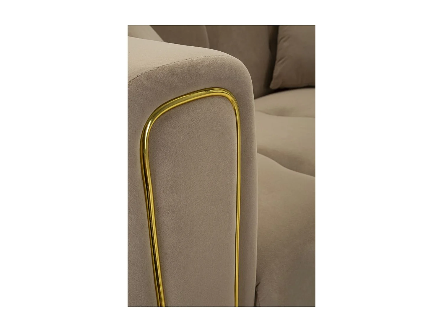 Sofa VKH41, Brązowy, 81x155x71 cm, Kendra Home