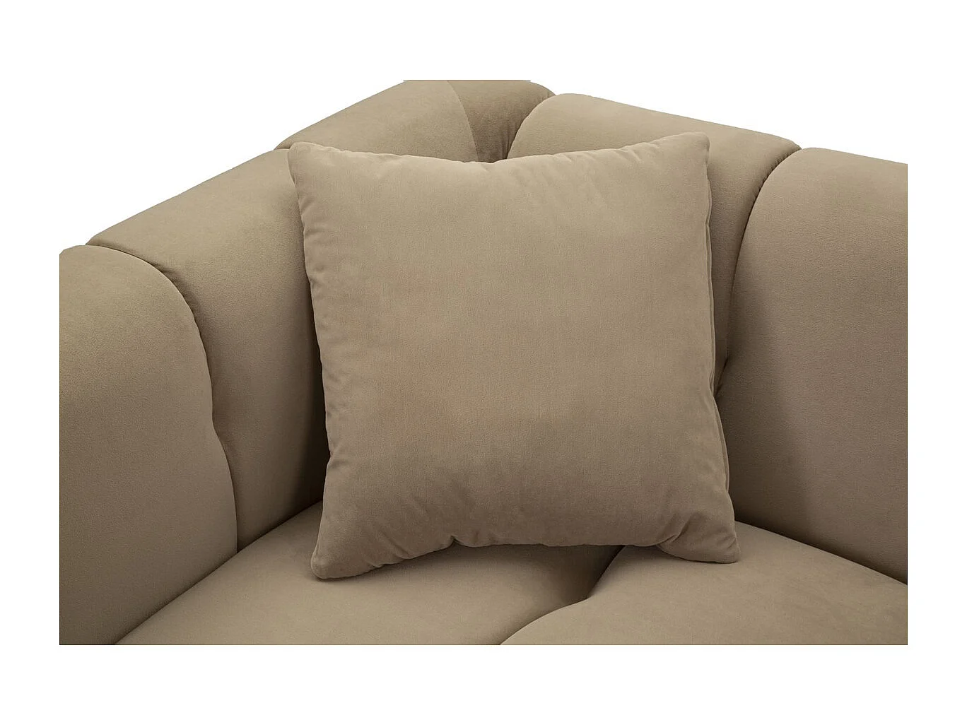 Sofa VKH41, Brązowy, 81x155x71 cm, Kendra Home