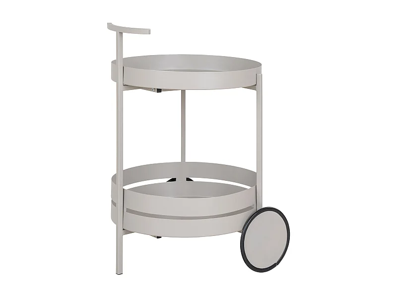 Trolley Beja, Grau, 42x40x61 cm, Kendra Home