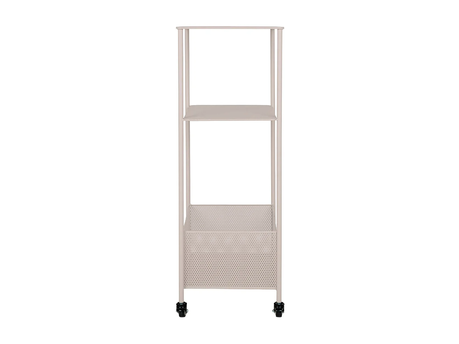 Trolley Torres, Beige, 35x35x100 cm, Kendra Home
