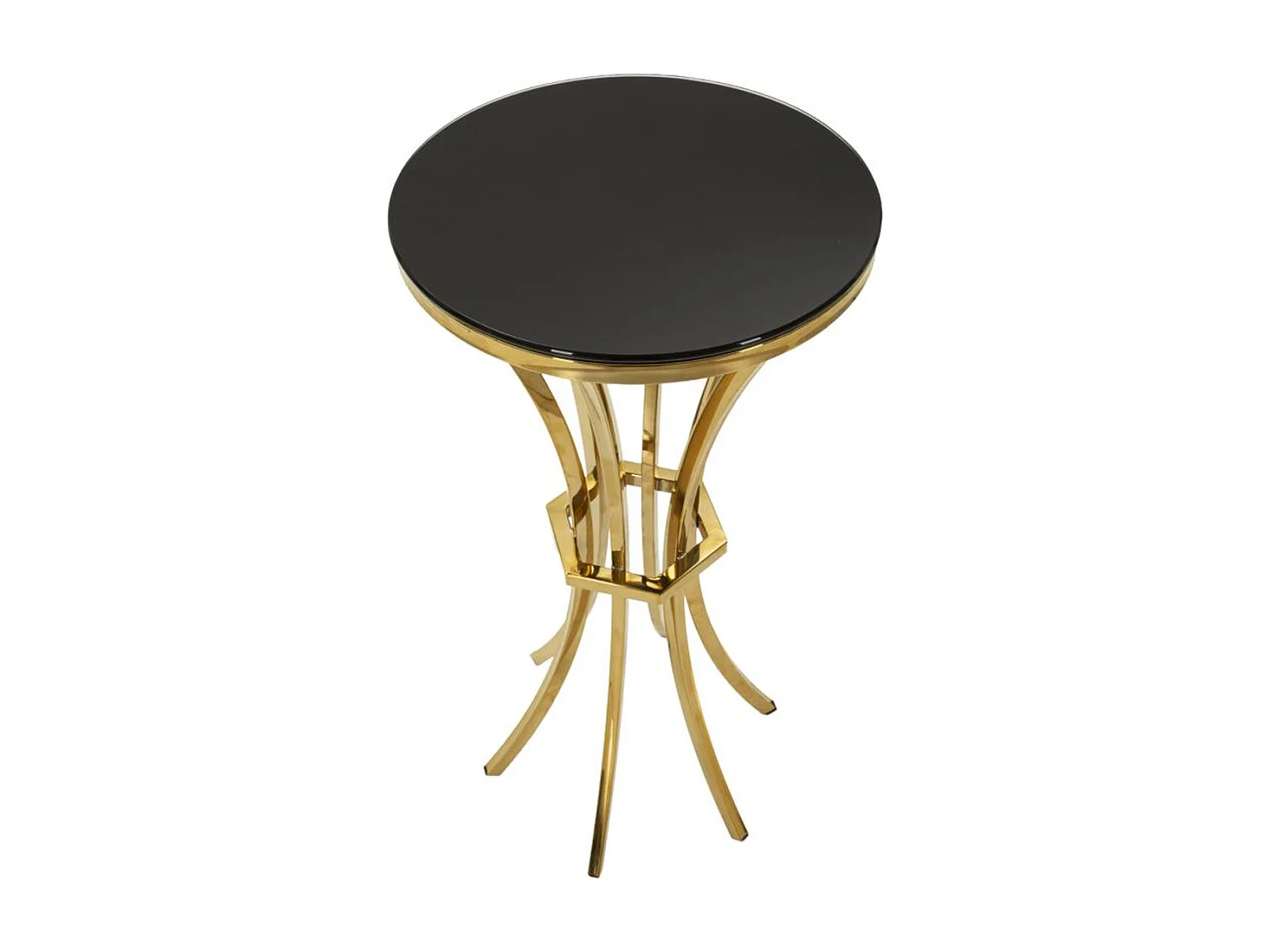 Mesa VKH880, Oro, 40x40x81 cm, Kendra Home