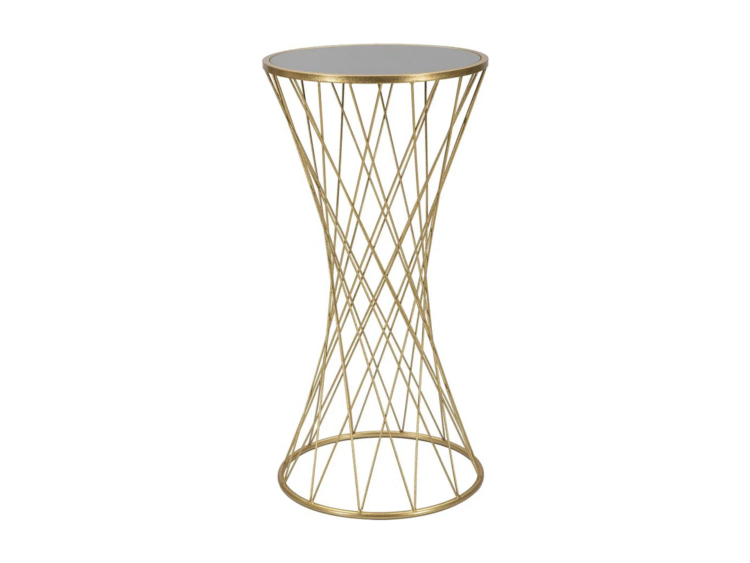 Mesa VKH589, Oro, 40x40x80 cm, Kendra Home