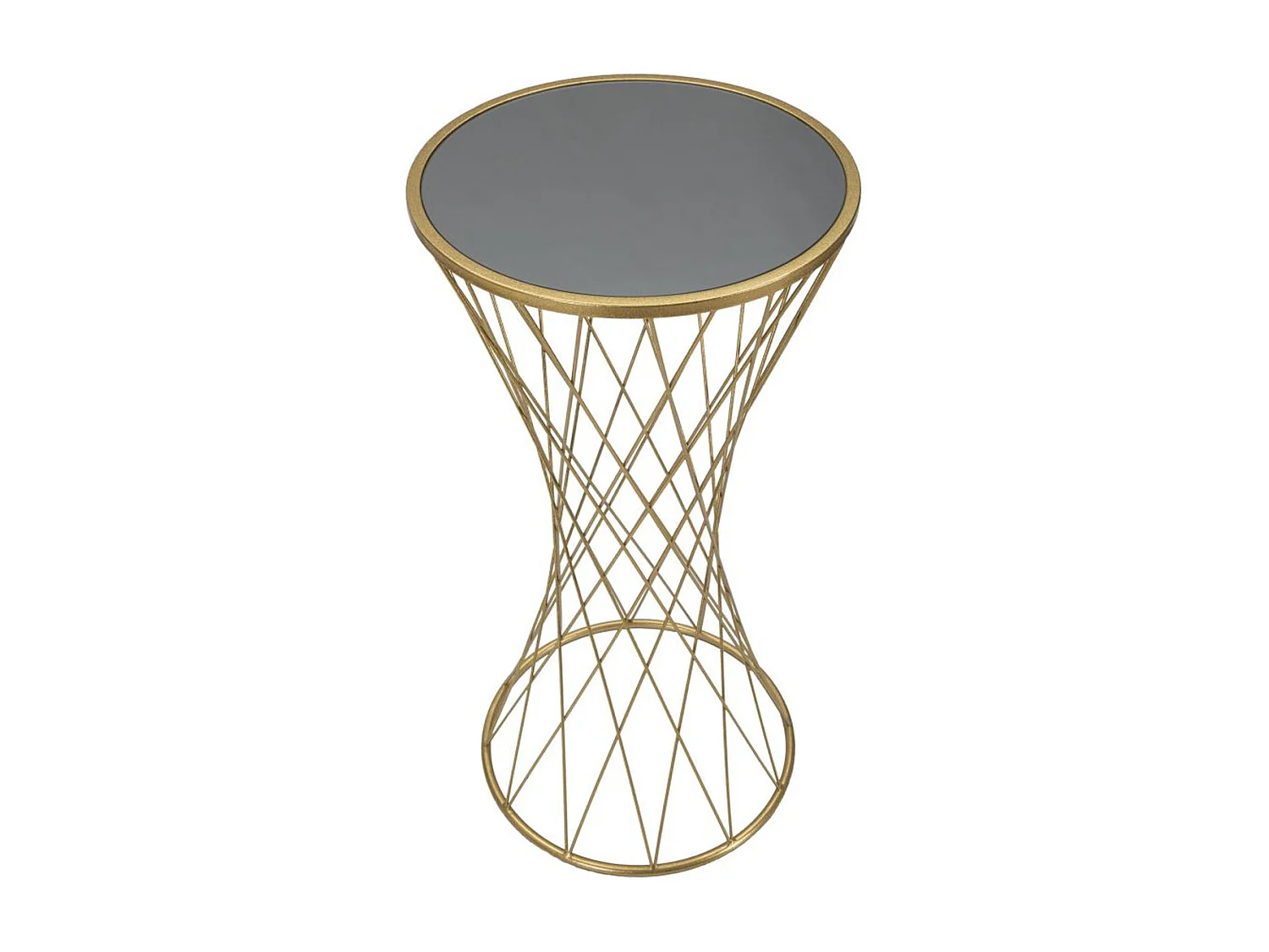 Mesa VKH589, Oro, 40x40x80 cm, Kendra Home