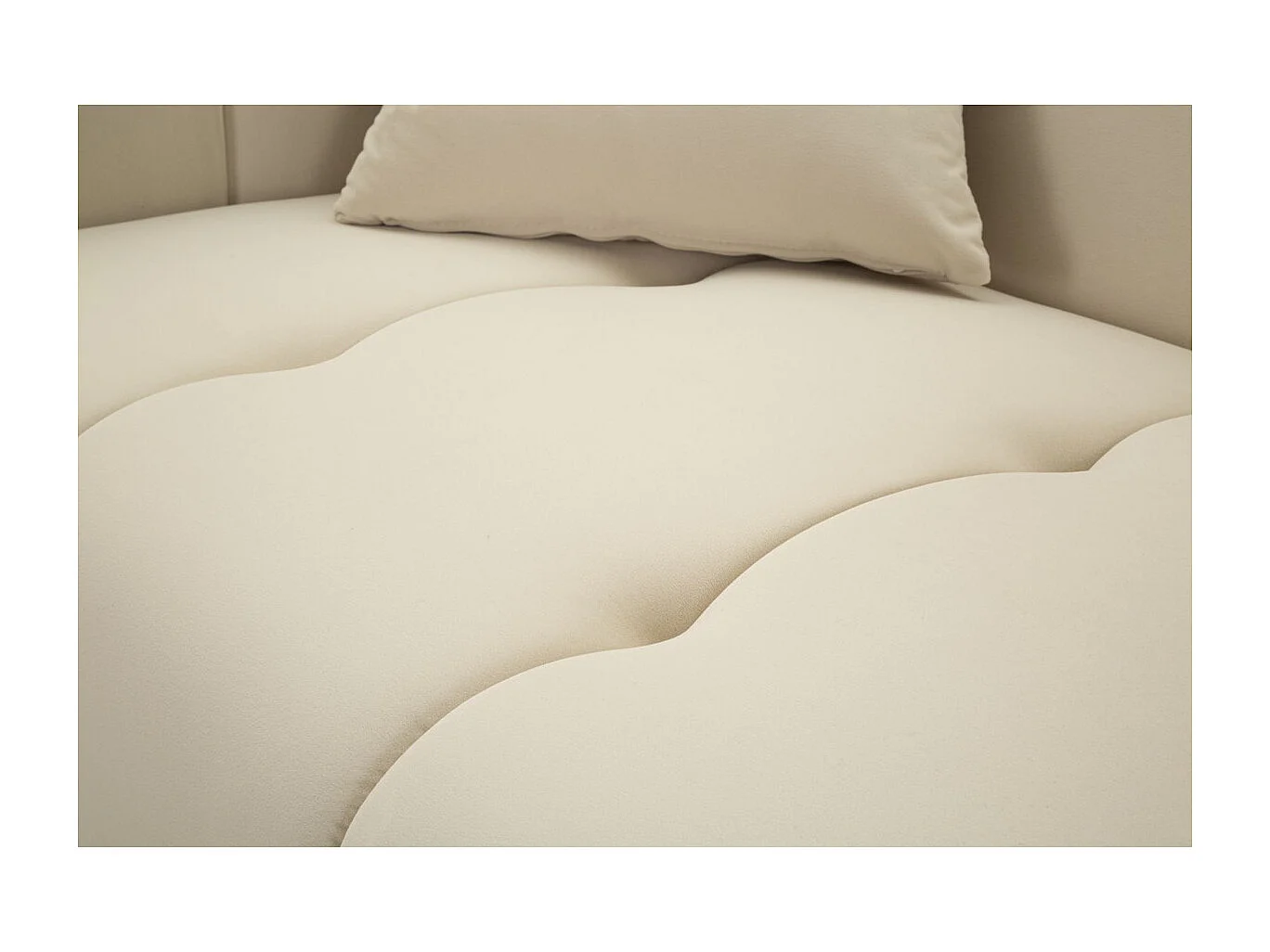 Sofa VKH40, Beige, 81x155x71 cm, Kendra Home