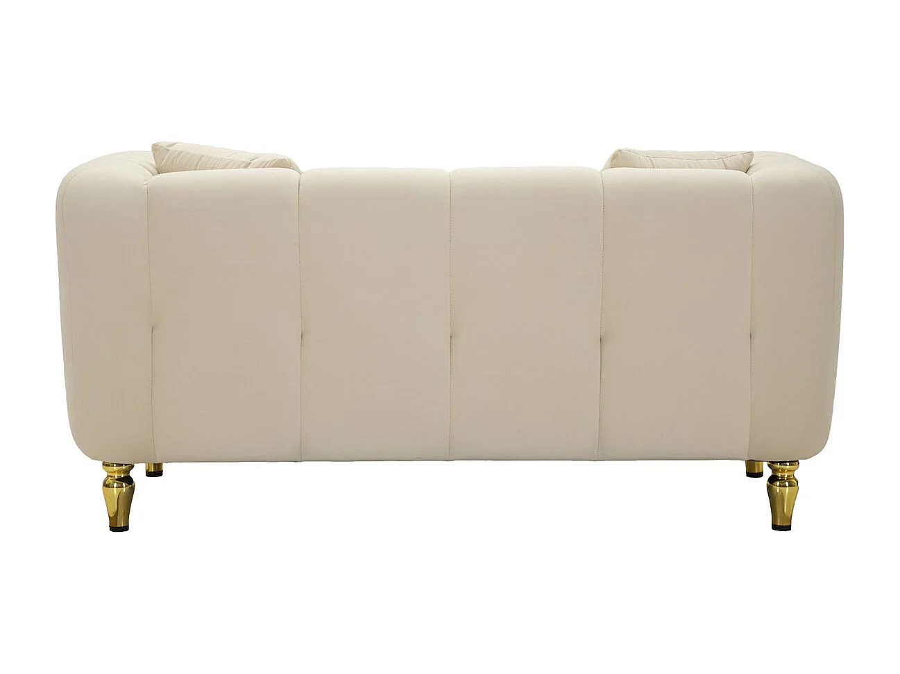 Sofa VKH40, Beige, 81x155x71 cm, Kendra Home