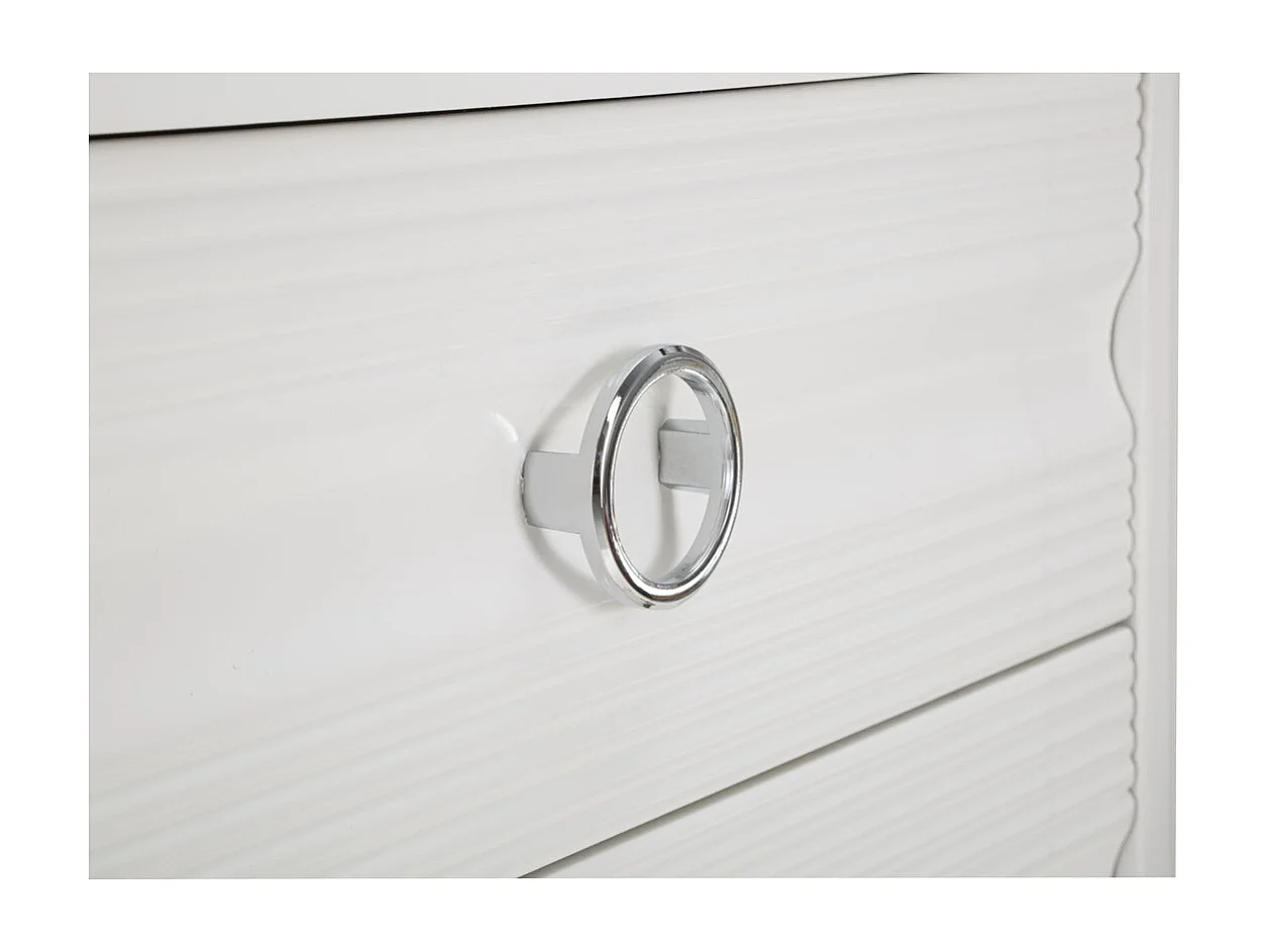 Cómoda VKH7, Branco, 81x40x84 cm, Kendra Home