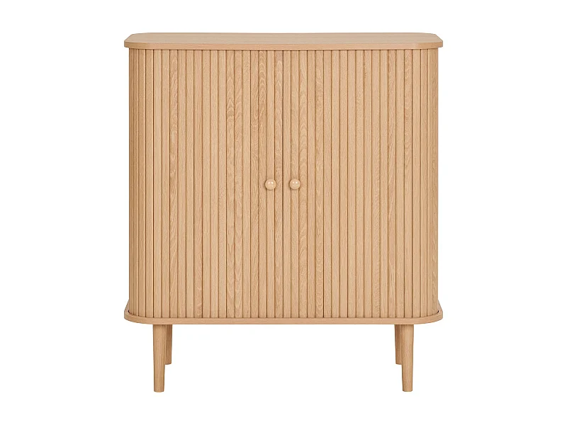 Armoire à Usages Multiples Nikko, Marron, 80x40x87 cm, Kendra Home