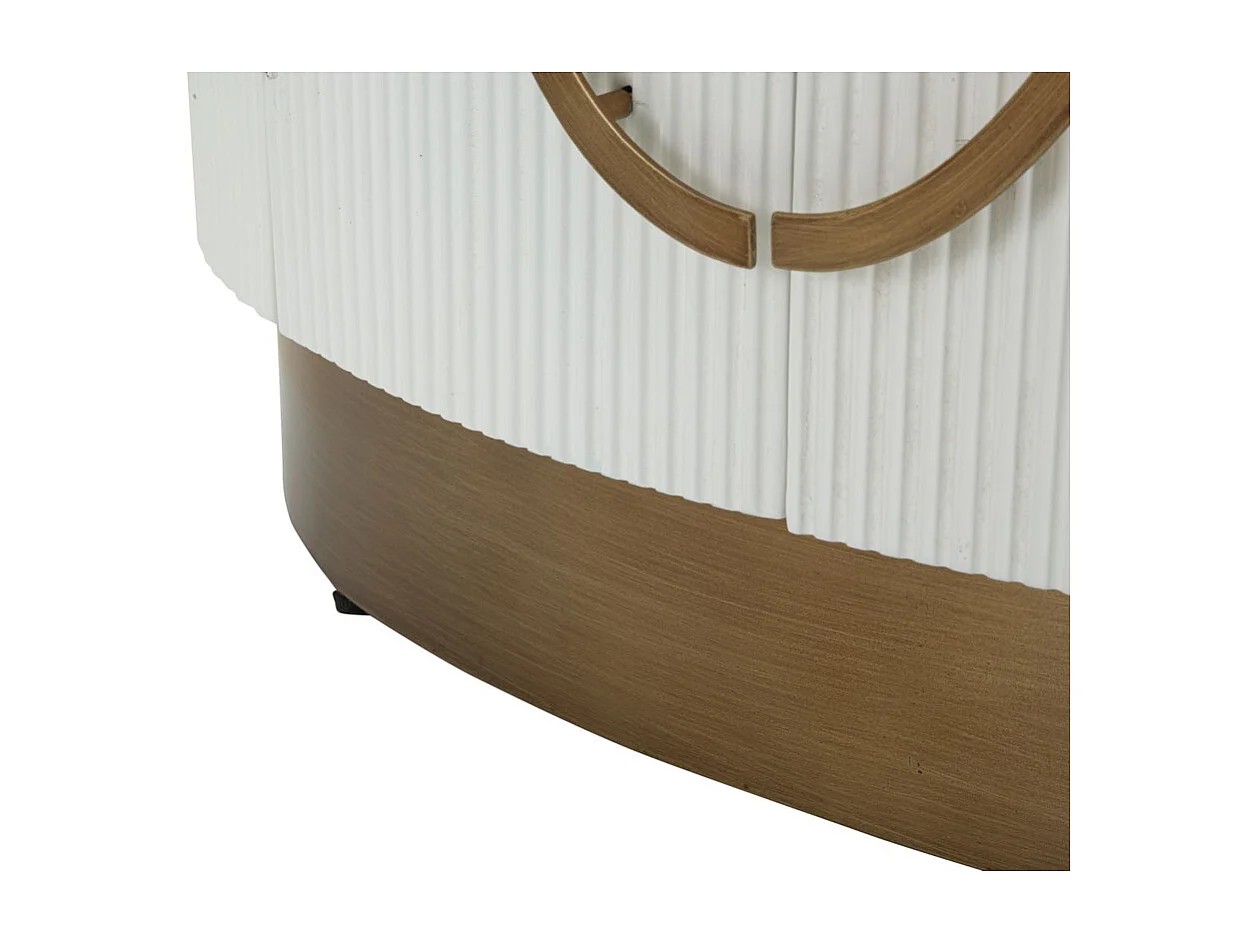 Buffet VKH28, Blanc, 79x48x67 cm, Kendra Home