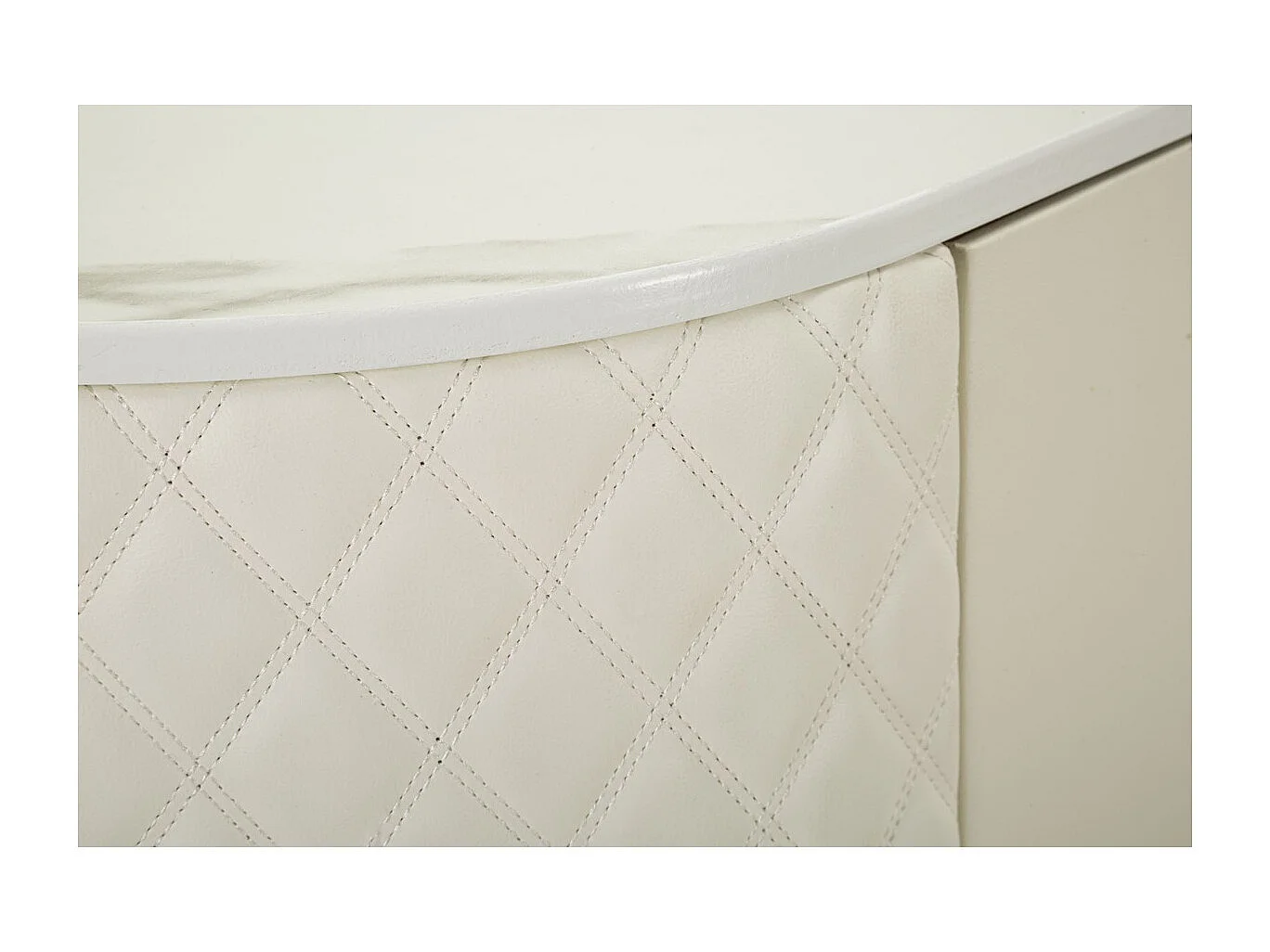 Buffet VKH25, Blanc, 120x40x85 cm, Kendra Home