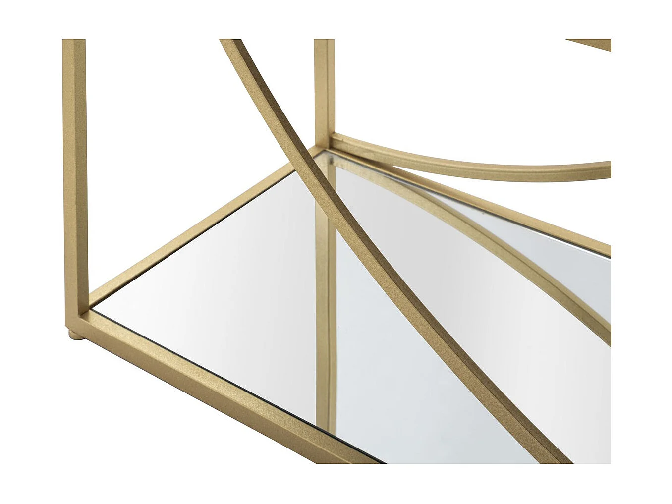 Bibliothèque VKH219, Or, 90x38x180 cm, Kendra Home