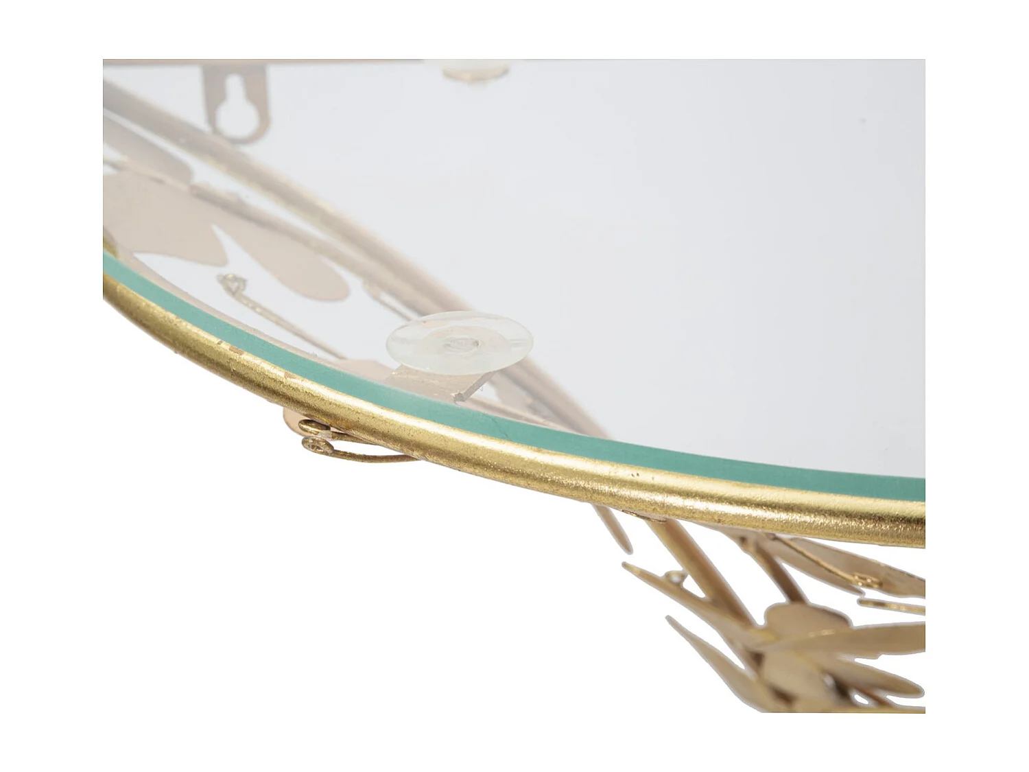 Regal Schmetterling 19, Gold, 44,5x24,5x34,5 cm, Kendra Home