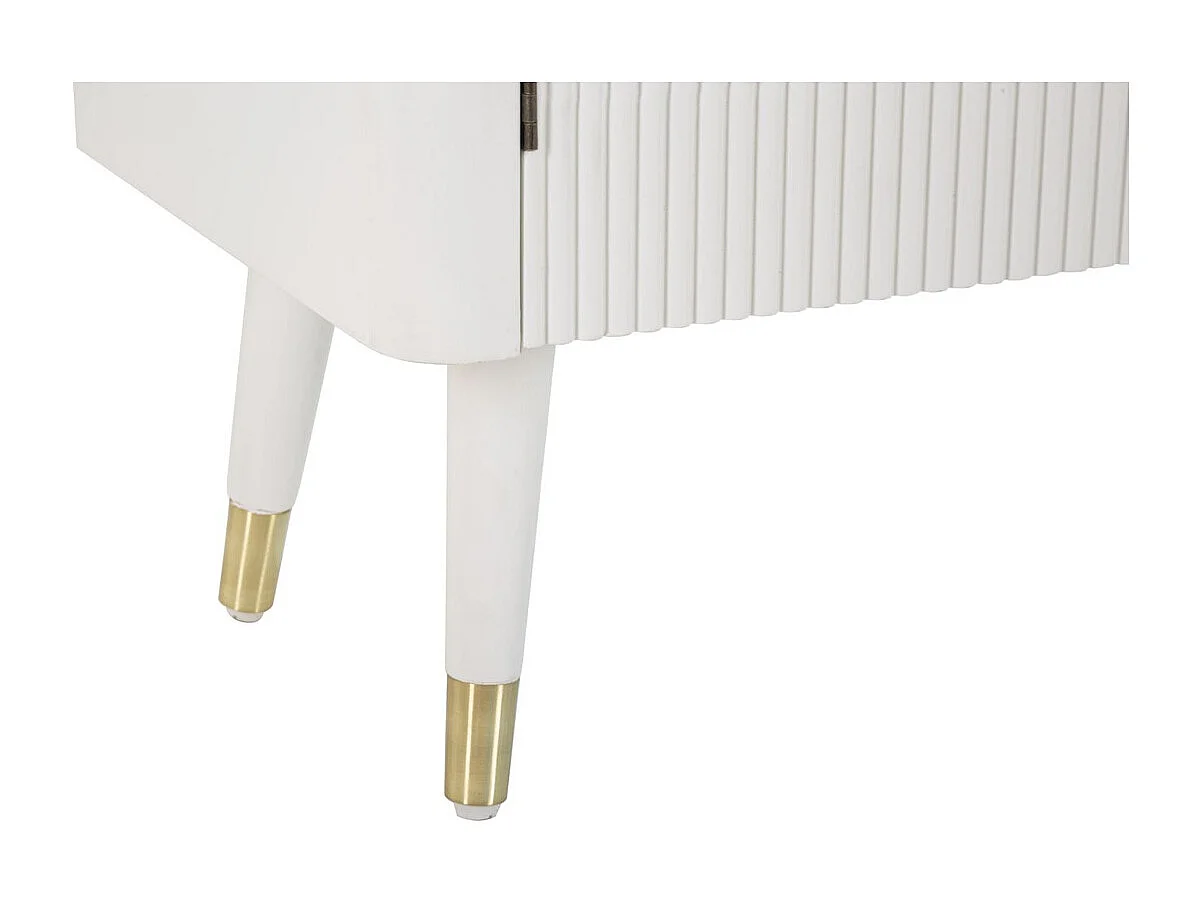 Buffet VKH24, Blanc, 117x37x90 cm, Kendra Home