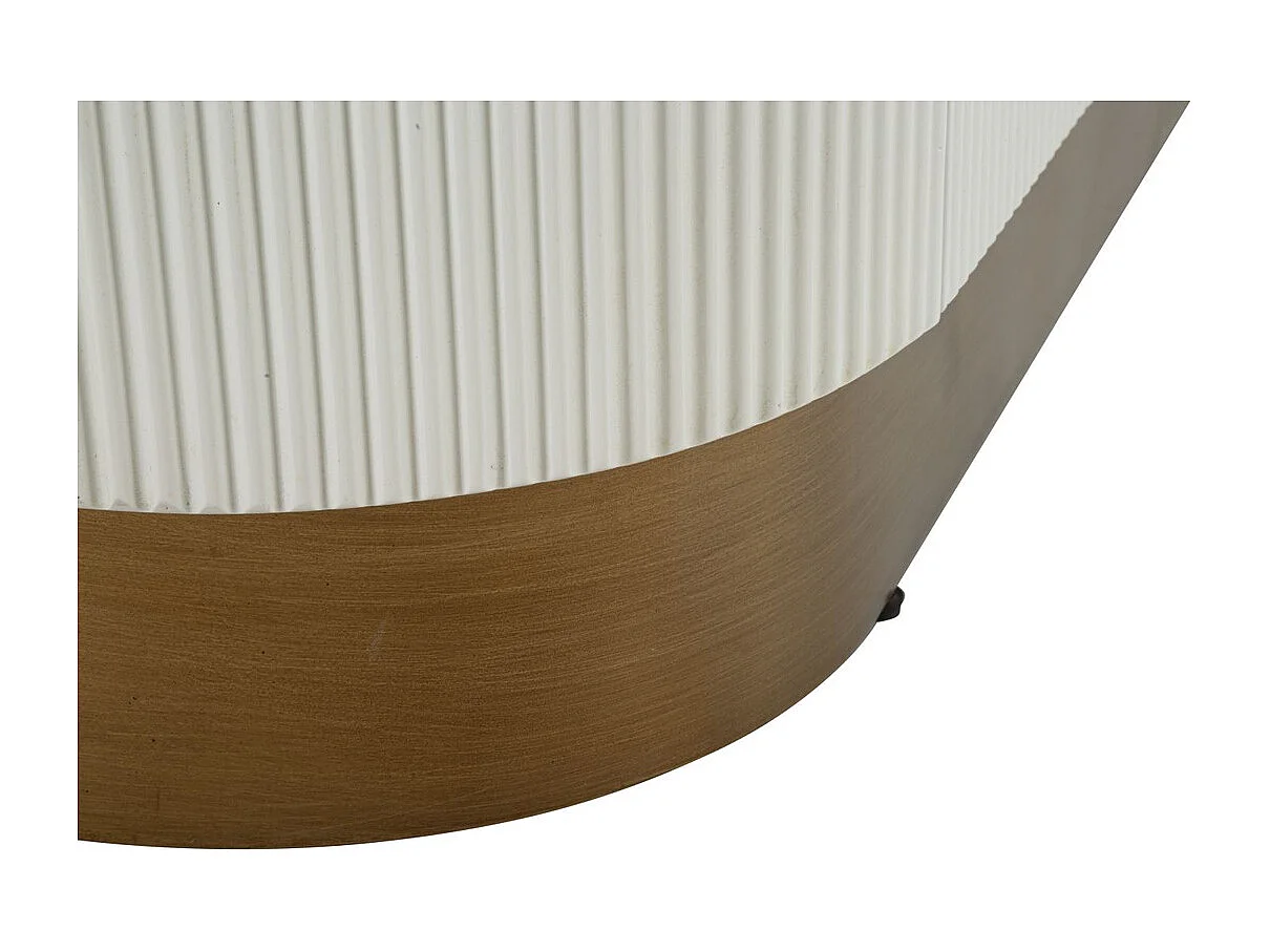 Buffet VKH27, Blanc, 121x41x90 cm, Kendra Home