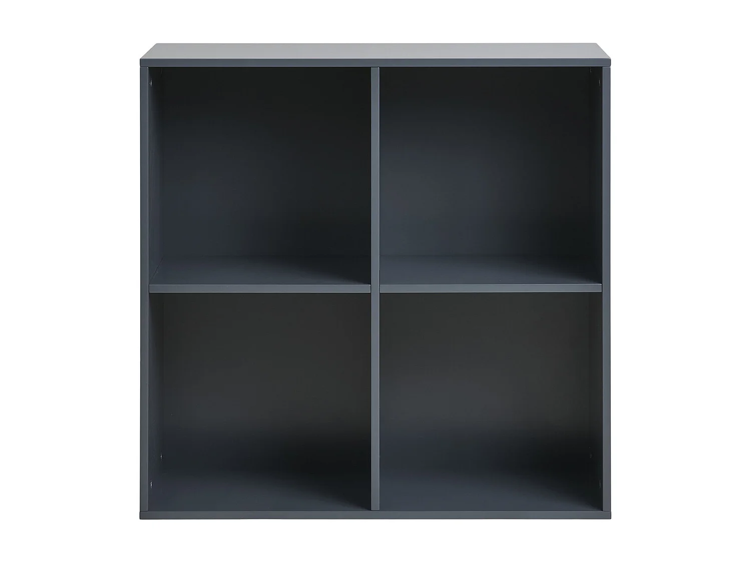 Regal Horne, Grau, 30x69x69 cm, Kendra Home