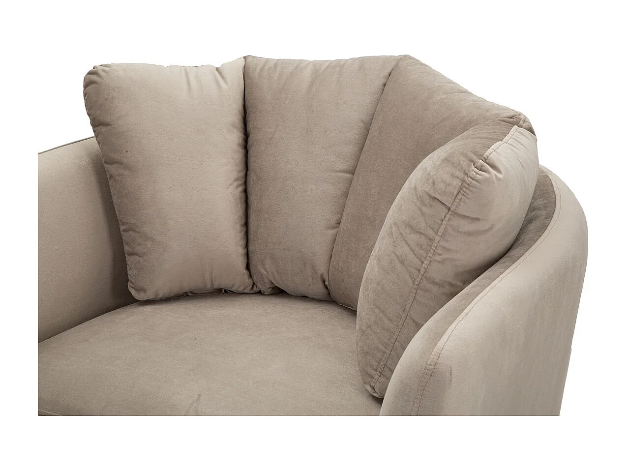 Fauteuil VKH325, Grijs, 88x77x74 cm, Kendra Home