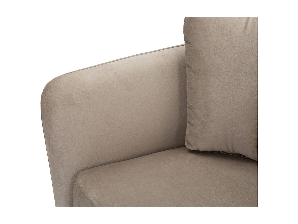 Fauteuil VKH325, Grijs, 88x77x74 cm, Kendra Home