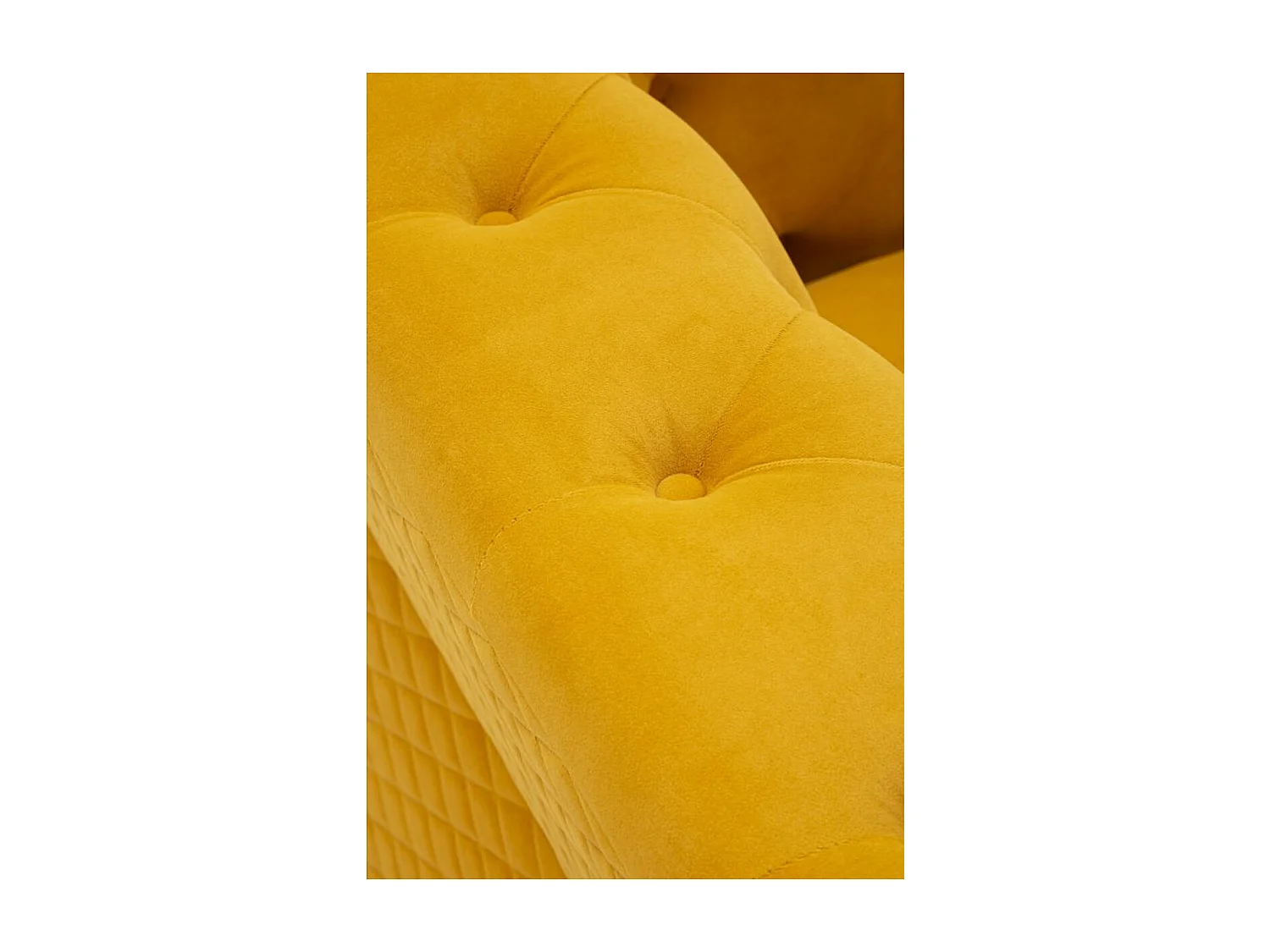 Fotel VKH320, Żółty, 104x83x76 cm, Kendra Home