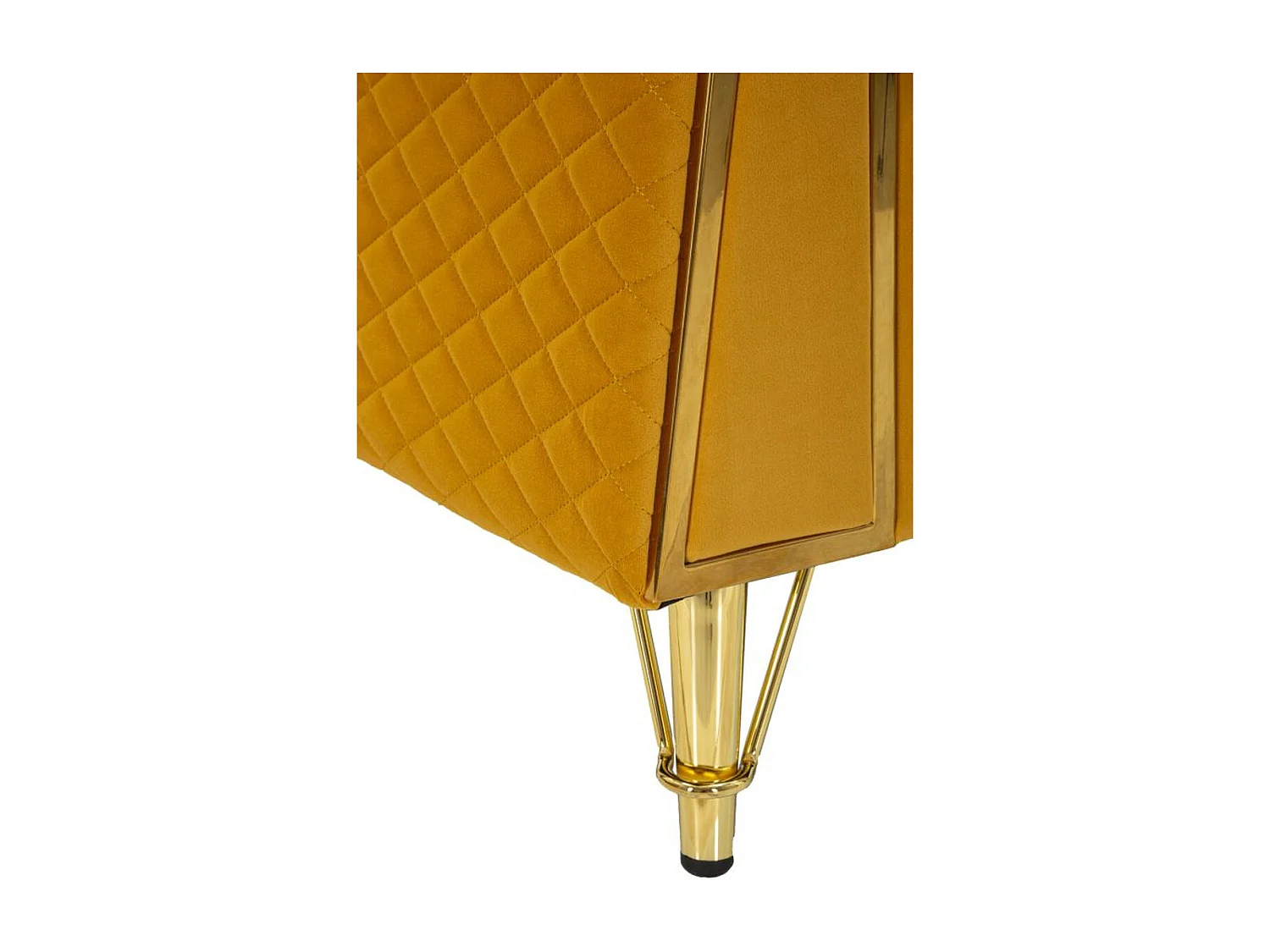 Fotel VKH320, Żółty, 104x83x76 cm, Kendra Home