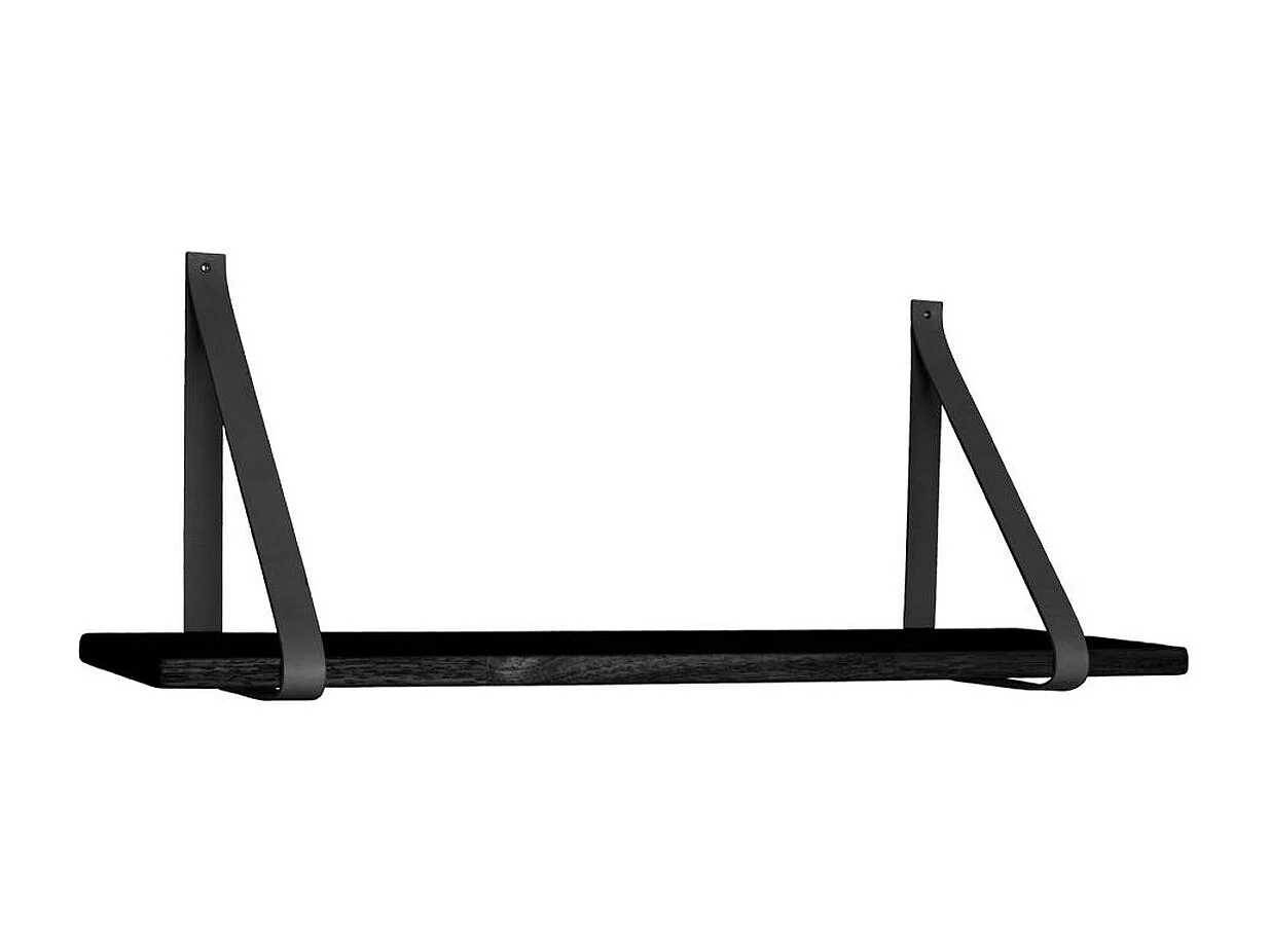 Plank Marea, Zwart, 20x120x2 cm, Kendra Home