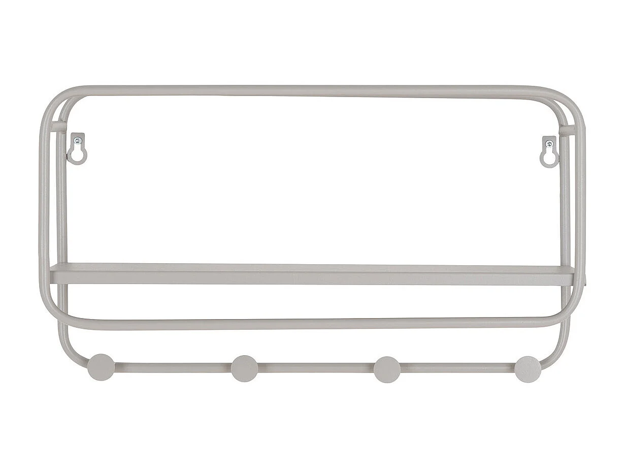 Muurhangers Feira, Grijs, 15x45x25 cm, Kendra Home