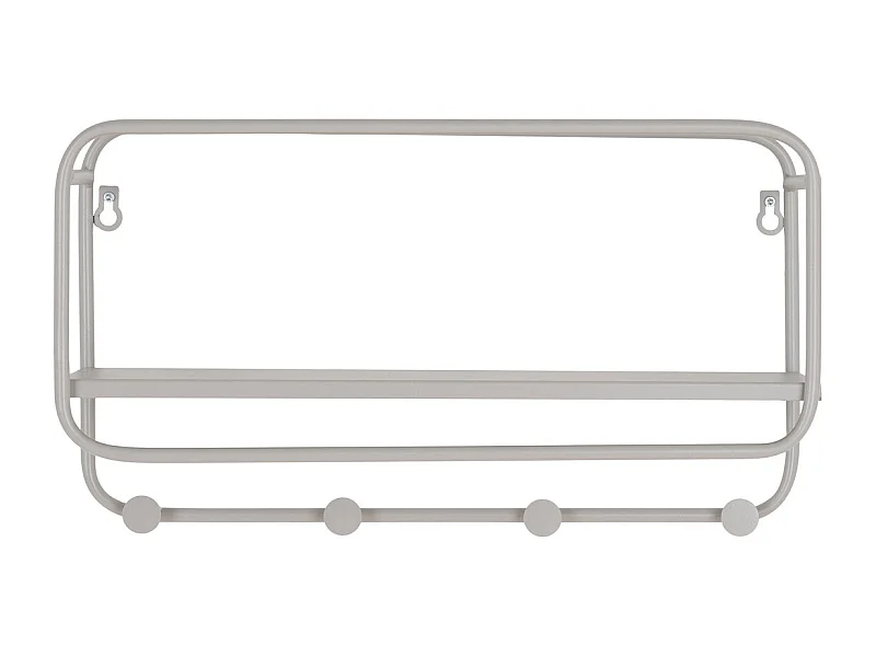 Muurhangers Feira, Grijs, 15x45x25 cm, Kendra Home