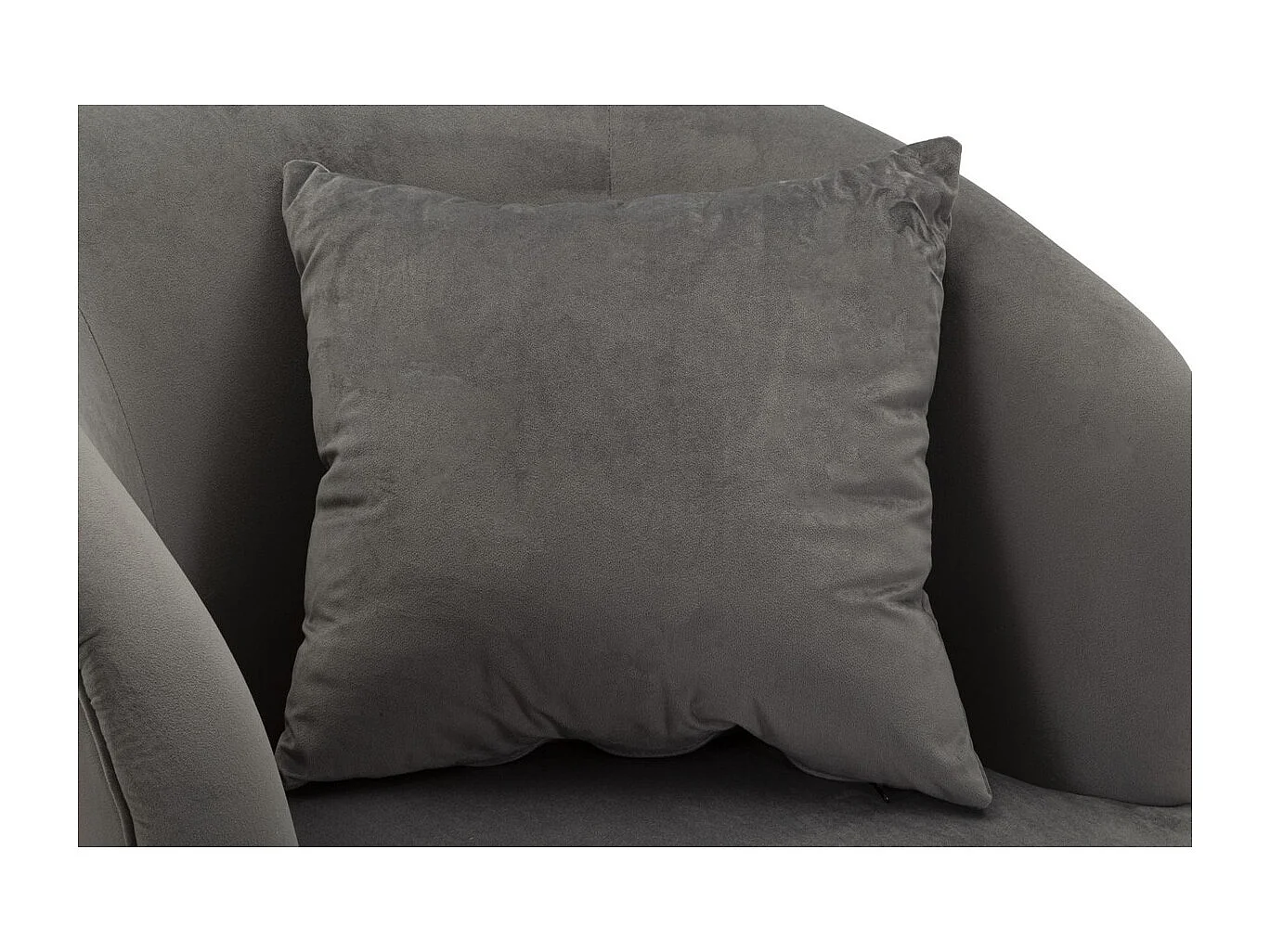 Fotel VKH313, Szary, 73x66x78 cm, Kendra Home