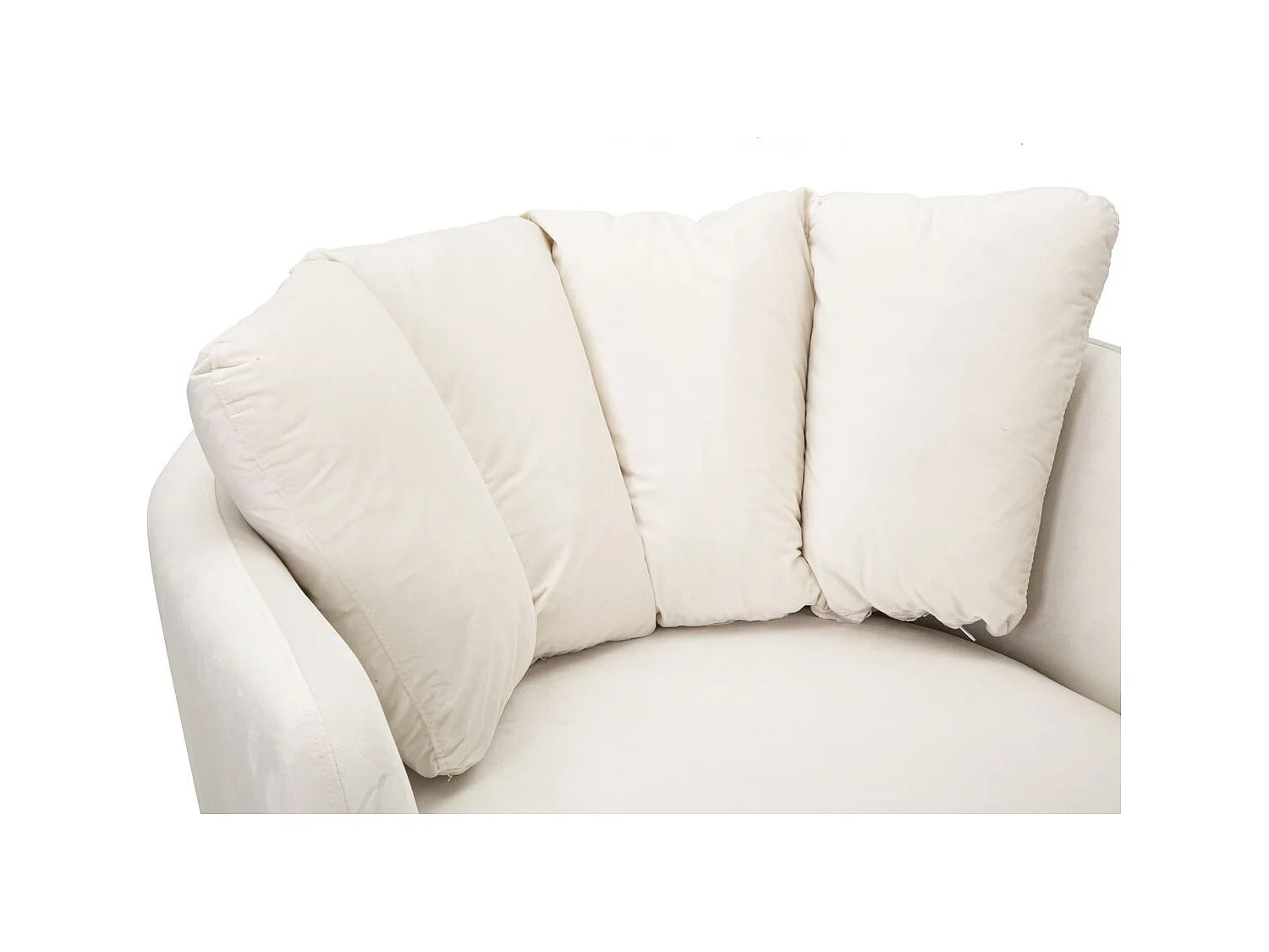 Fauteuil VKH324, Beige, 88x77x74 cm, Kendra Home