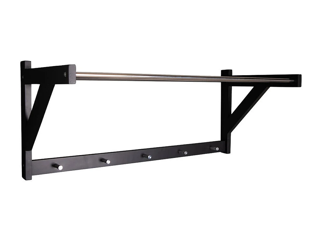 Muurhangers Padova, Zwart, 78x32x34 cm, Kendra Home