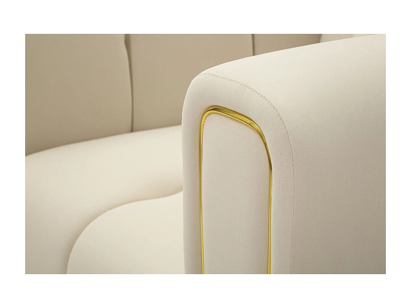 Fauteuil VKH322, Beige, 81x97x71 cm, Kendra Home