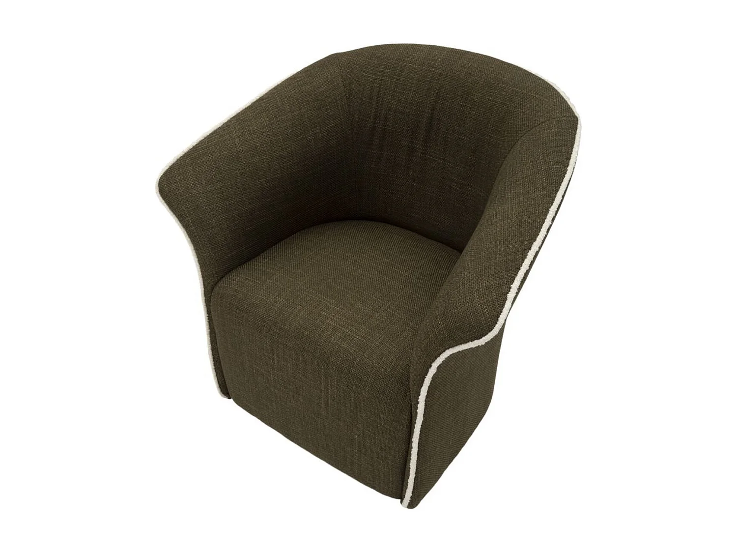 Fauteuil VKH715, Groen, 80x83,5x66 cm, Kendra Home
