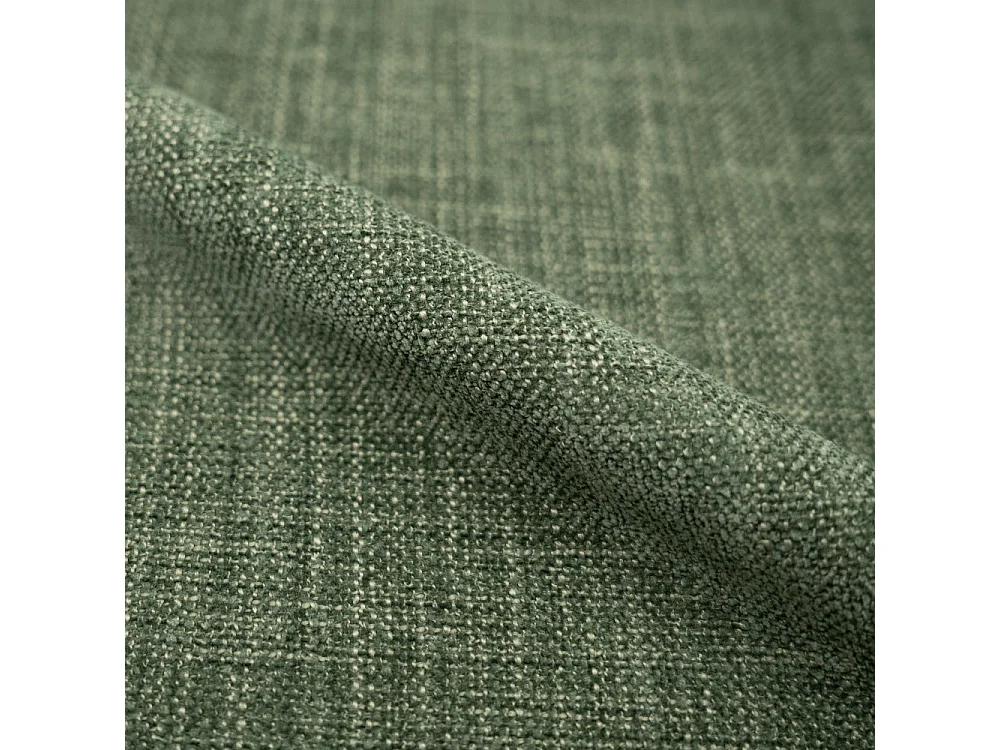 Lot de 2 chaises en tissu texturé vert sapin - Karl