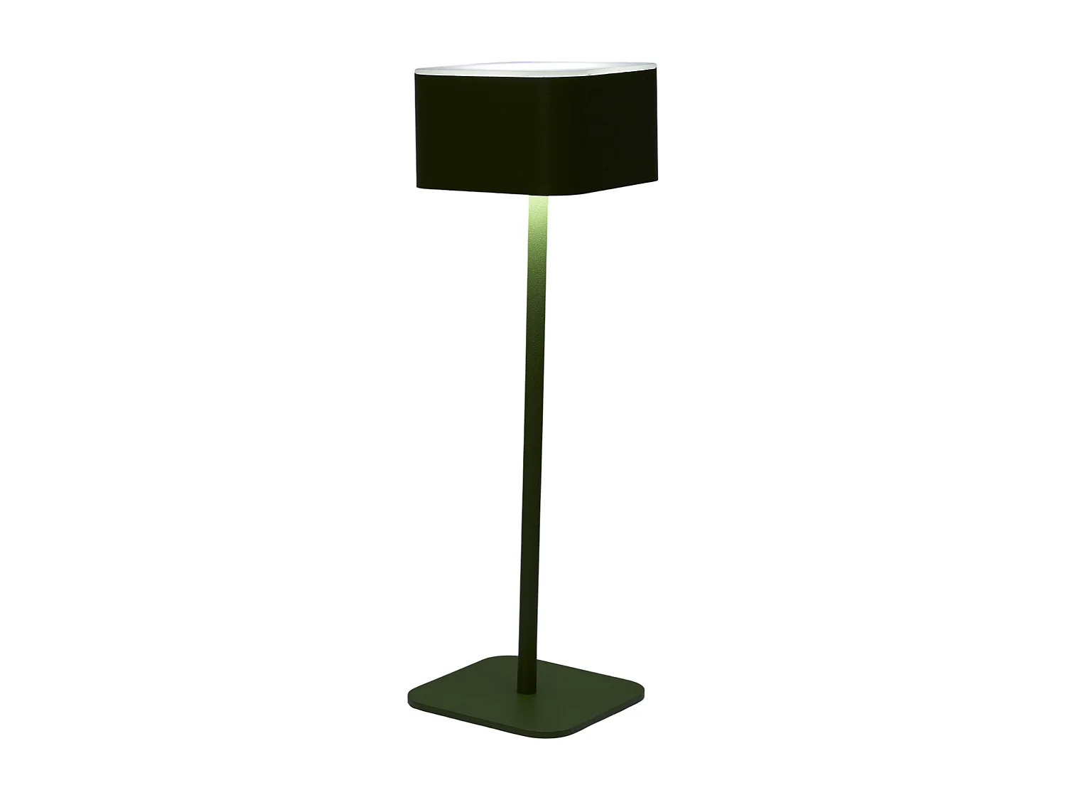 Lampe - HOME DECO FACTORY - Tactile - Rechargeable - Verte