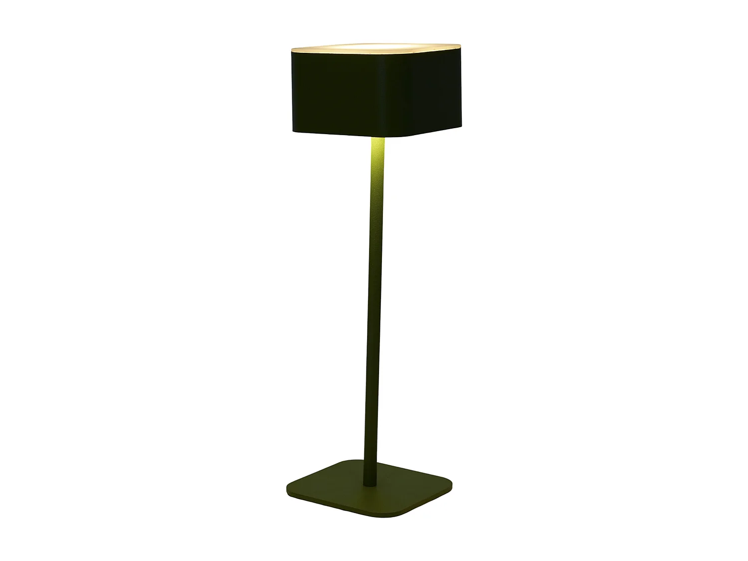 Lampe - HOME DECO FACTORY - Tactile - Rechargeable - Verte
