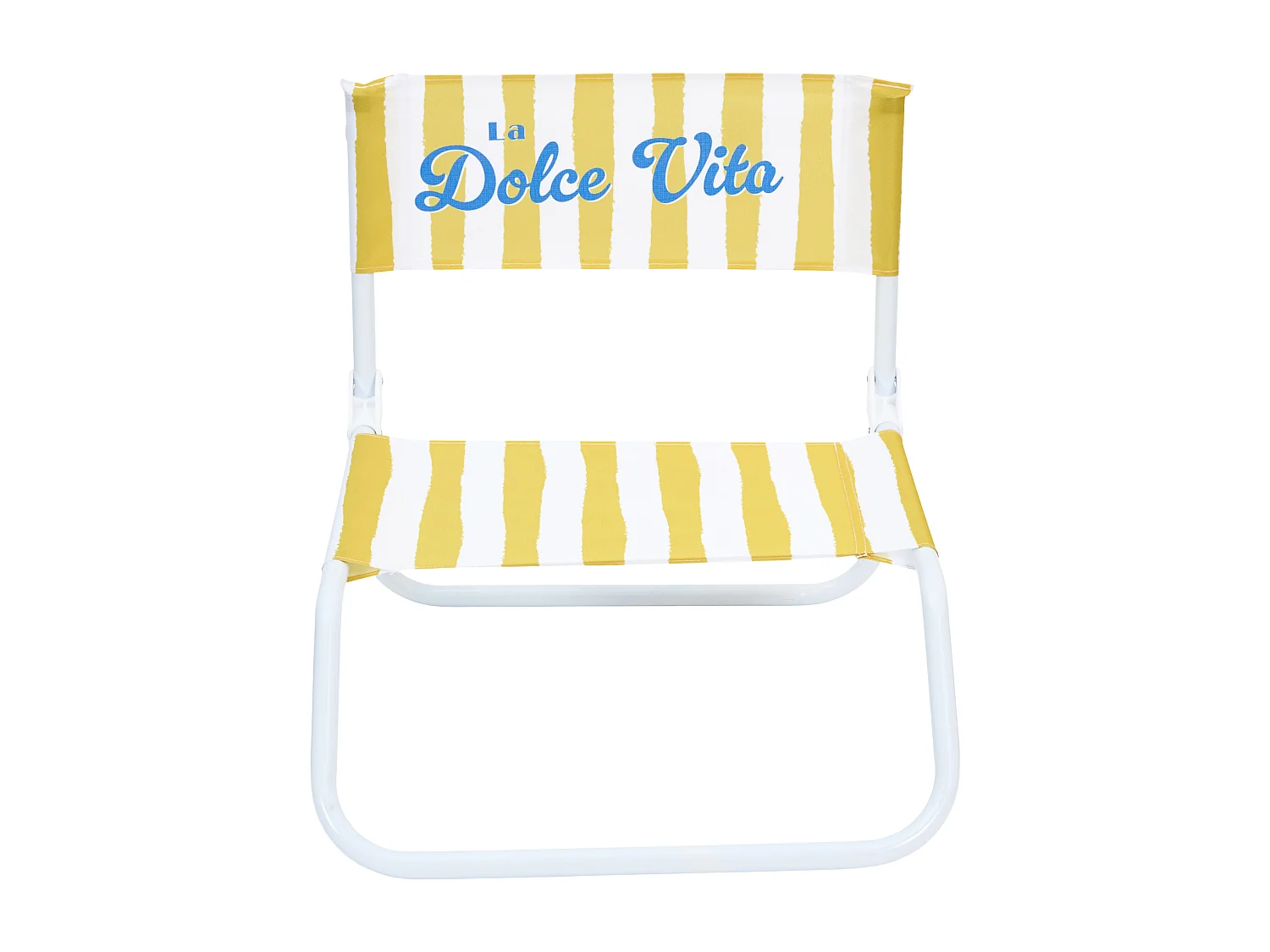 Chaise De Plage Dolce Vita Jaune - Lot De 6 Jaune
