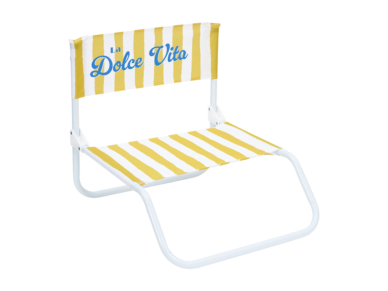 Chaise De Plage Dolce Vita Jaune - Lot De 6 Jaune
