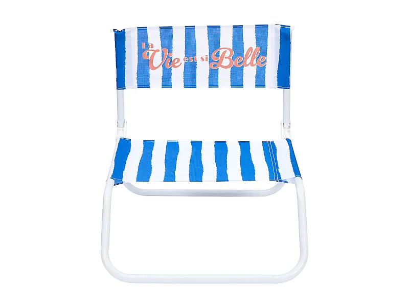 Chaise De Plage Dolce Vita Bleu - Lot De 6 Bleu